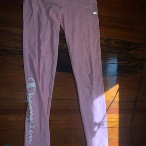 Pink champion leggings